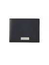 Metal Logo Half Wallet Black - SALVATORE FERRAGAMO - BALAAN 2