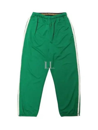 Technical Jersey Sweat Track Pants Green - GUCCI - BALAAN 2