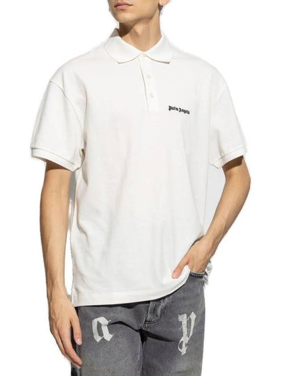 PALM ANGELS CLASSIC LOGO EMB POLO S/S - PALM ANGELS - BALAAN 2