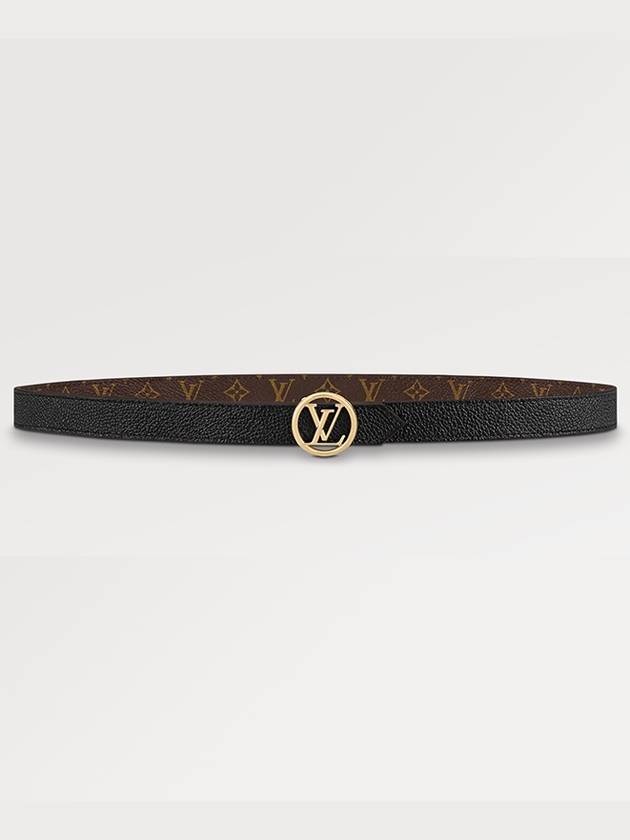 LV Circle 20mm Reversible Belt Monogram M0567X - LOUIS VUITTON - BALAAN 3