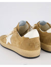 Ball Star Suede Low Top Sneakers Brown - GOLDEN GOOSE - BALAAN 6