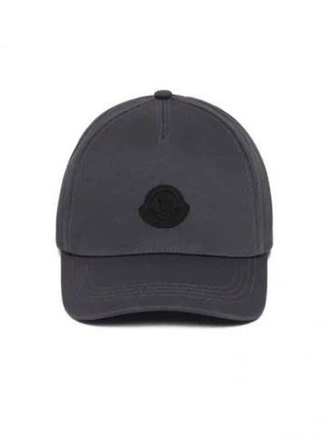 3B00007 0U082 944 Logo Patch Baseball Cap Hat - MONCLER - BALAAN 1