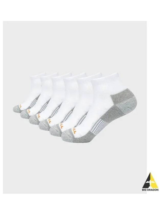 MERRELL 6 pack recycled cushion medium socks white - MERRYMOTIVE - BALAAN 1