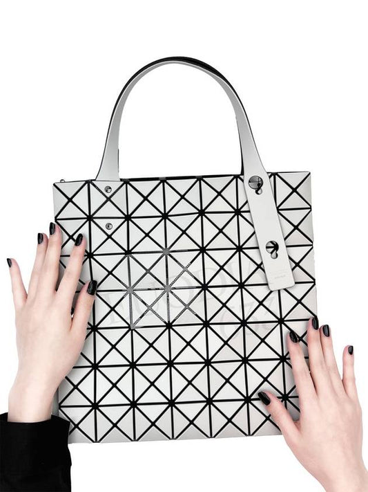 Prism Geometric Panel Tote Bag White - ISSEY MIYAKE - BALAAN 2