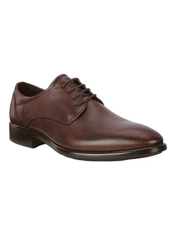 City Tray Citytray Leather Oxford Brown - ECCO - BALAAN 1