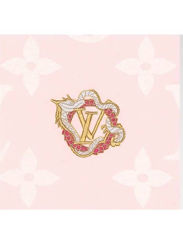 Precious Dragon LV Essential Scarf Pink - LOUIS VUITTON - BALAAN 7