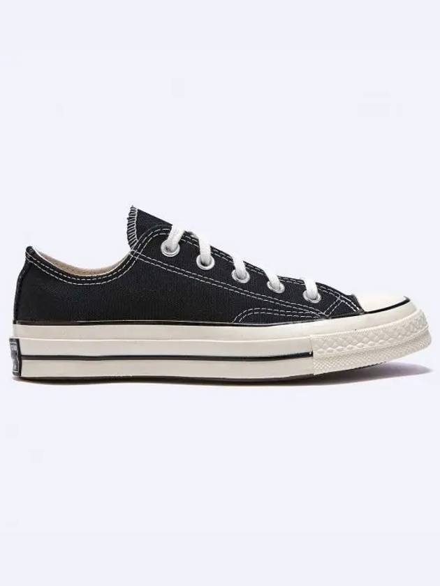 Chuck Taylor 70 All Star Canvas Low Top Sneakers Black - CONVERSE - BALAAN 2