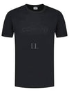 Embroidered Logo Cotton Short Sleeve T-shirt Black B0710996445 - CP COMPANY - BALAAN 2