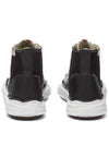 Yasuhiro Mihara Men s Black OG Sole Rubber Painting Canvas High Sneakers A08FW715 - MAISON MIHARA YASUHIRO - BALAAN 4