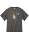 Colorful short sleeve t shirt gray - RADINEO - BALAAN 1