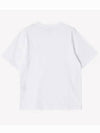 Speedy Fox Patch Comfort Short Sleeve T Shirt White - MAISON KITSUNE - BALAAN 3