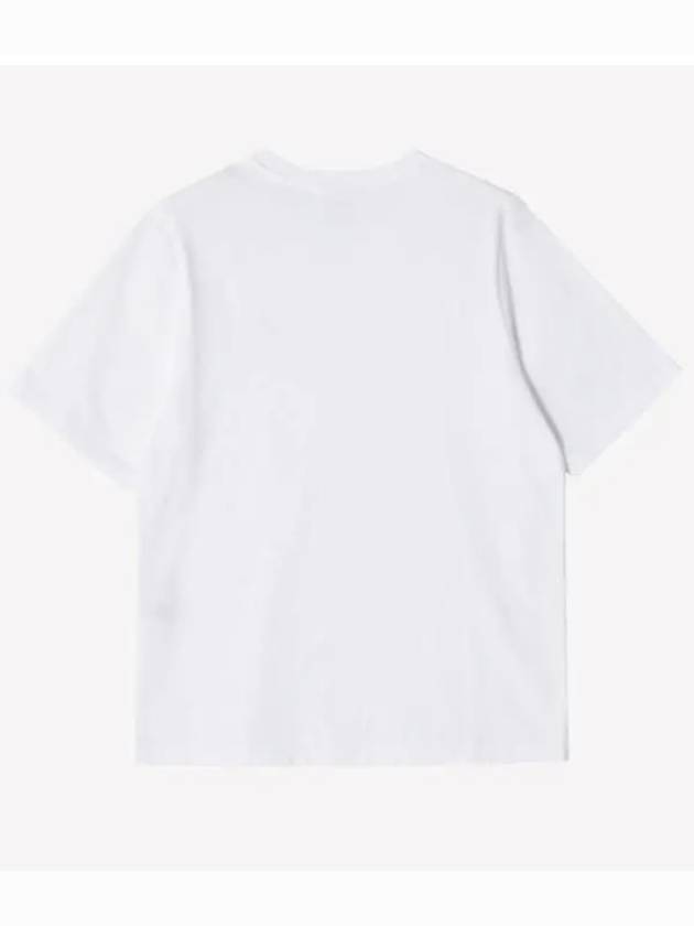 Speedy Fox Patch Comfort Short Sleeve T Shirt White - MAISON KITSUNE - BALAAN 3