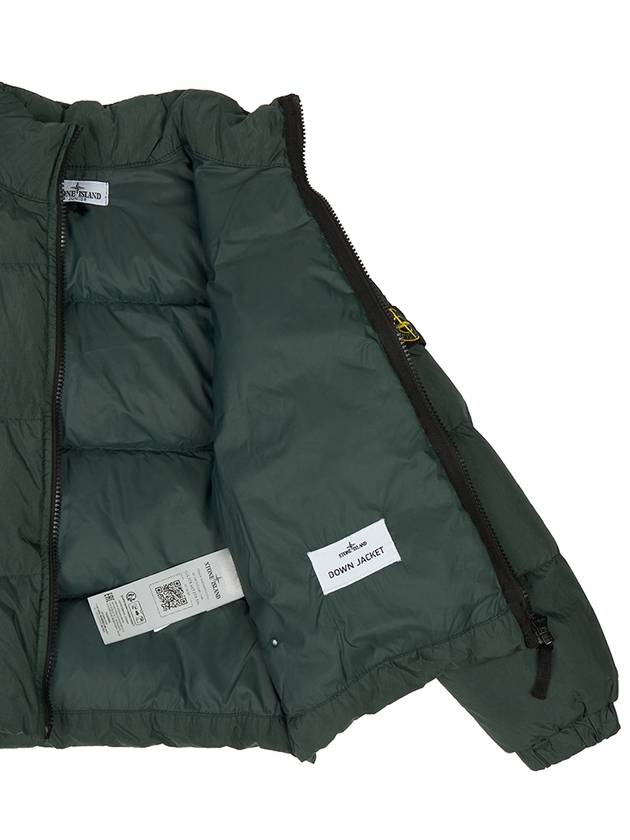 Kids Padded Bomber Jacket Green 791640823 V0053 6A8A - STONE ISLAND - BALAAN 11