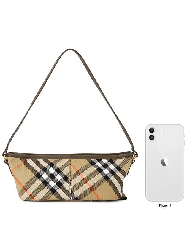 Check Mini Shoulder Bag Sand - BURBERRY - BALAAN 8