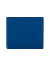 Intrecciato Bifold Half Wallet Blue - BOTTEGA VENETA - BALAAN 1