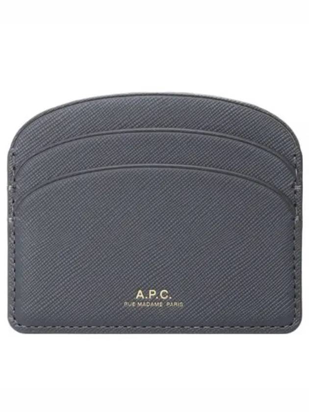 Demi Lune Card Wallet Grey - A.P.C. - BALAAN 2