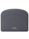 Demi Lune Card Wallet Grey - A.P.C. - BALAAN 2