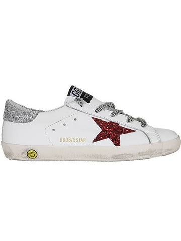 Superstar Glitter Star Low Top Sneakers White - GOLDEN GOOSE - BALAAN 1