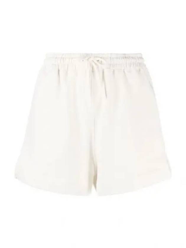 Women's Logo Drawstring Shorts Igret - GANNI - BALAAN 2