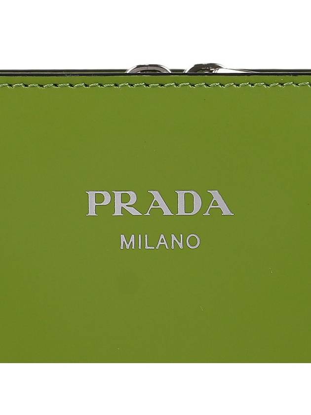 Re-Edition 1995 Brushed Leather Hand Mini Bag Green - PRADA - BALAAN 8