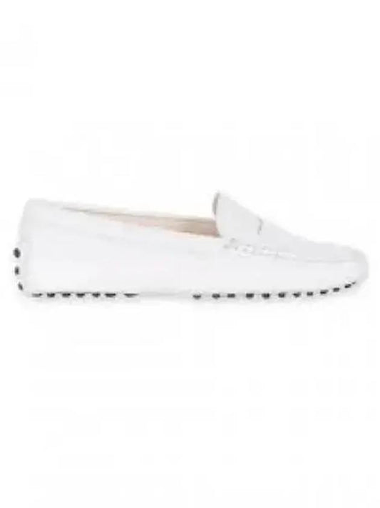 Gomini Leather Driving Shoes White - TOD'S - BALAAN 2