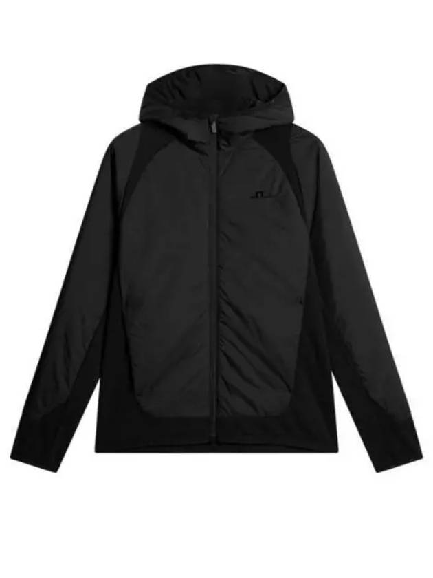 Shawn Hybrid Hooded Jacket Black - J.LINDEBERG - BALAAN 2