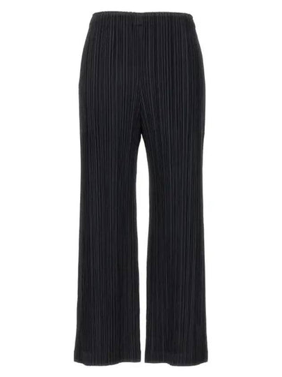 Thicker Bottoms 1 Wide Pants Black - ISSEY MIYAKE - BALAAN 2