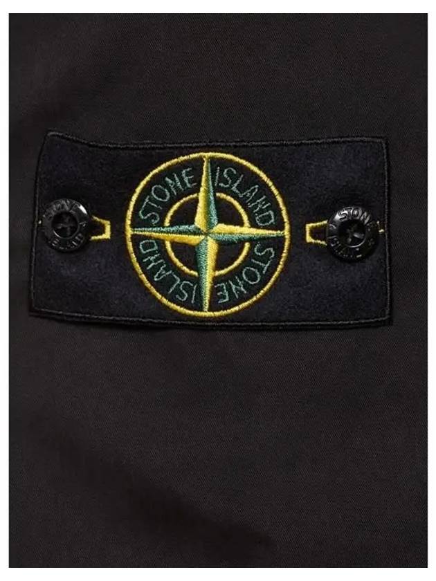 Wapen Zip-Up Jacket Black - STONE ISLAND - BALAAN 6