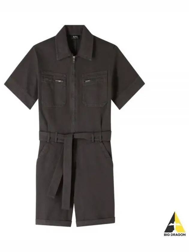 Hills Denim Jump Suit Grey - A.P.C. - BALAAN 2