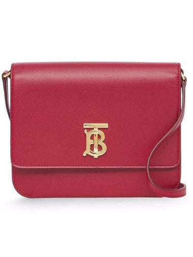 Mini Leather TB Cross Bag Red - BURBERRY - BALAAN 1