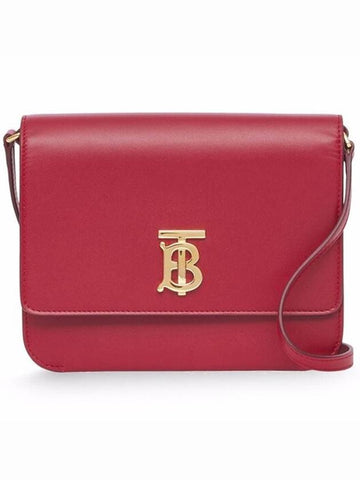 Mini Leather TB Cross Bag Red - BURBERRY - BALAAN 1