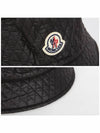 Quilted Nylon Bucket Hat Black - MONCLER - BALAAN 5