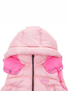 Women s VINDEMIATRIX Zipper Padded Vest Pink - DUVETICA - BALAAN 4