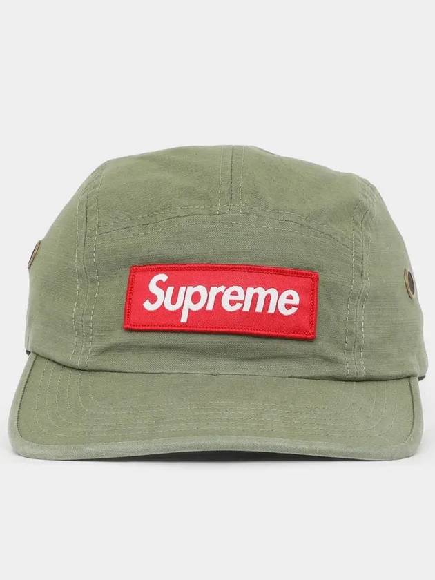 patch logo military camp cap FW24H23 OLIVE - SUPREME - BALAAN 1