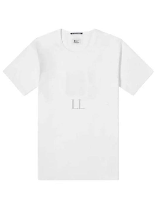 Men's Metropolis Pocket Jersey Short Sleeve T-Shirt White - CP COMPANY - BALAAN 2