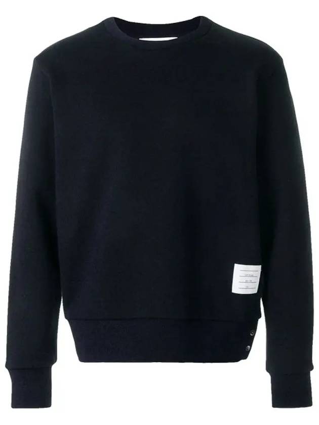 Center Back Stripe Crewneck Sweatshirt Navy - THOM BROWNE - BALAAN 2