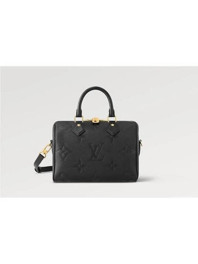 Speedy Bandouliere 25 Monogram Tote Bag Black - LOUIS VUITTON - BALAAN 2