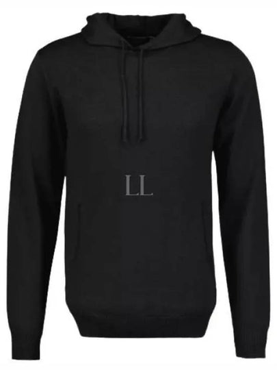 Laurie Merino Wool Hooded Knit Top Black - J.LINDEBERG - BALAAN 2