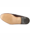 Salvatore Gancini Ornament Loafer Chocolate - SALVATORE FERRAGAMO - BALAAN.