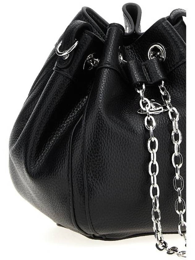 Chrissy Small Bucket Bag Black 4C030004WS000D - VIVIENNE WESTWOOD - BALAAN 2