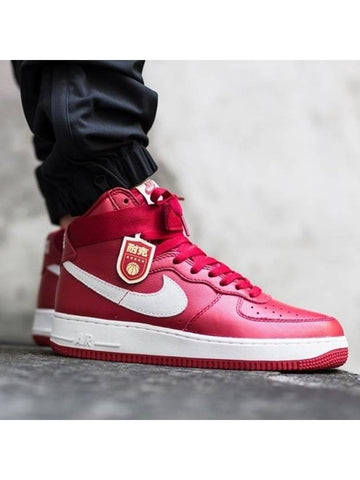 01-743546-600--Surprise Release Limited Edition-Air Force 1 High Retro QS-Red Gray - NIKE - BALAAN 1