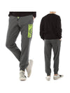 Lounge Logo Trousers Jogger Track Pants Grey - EMPORIO ARMANI - BALAAN 2