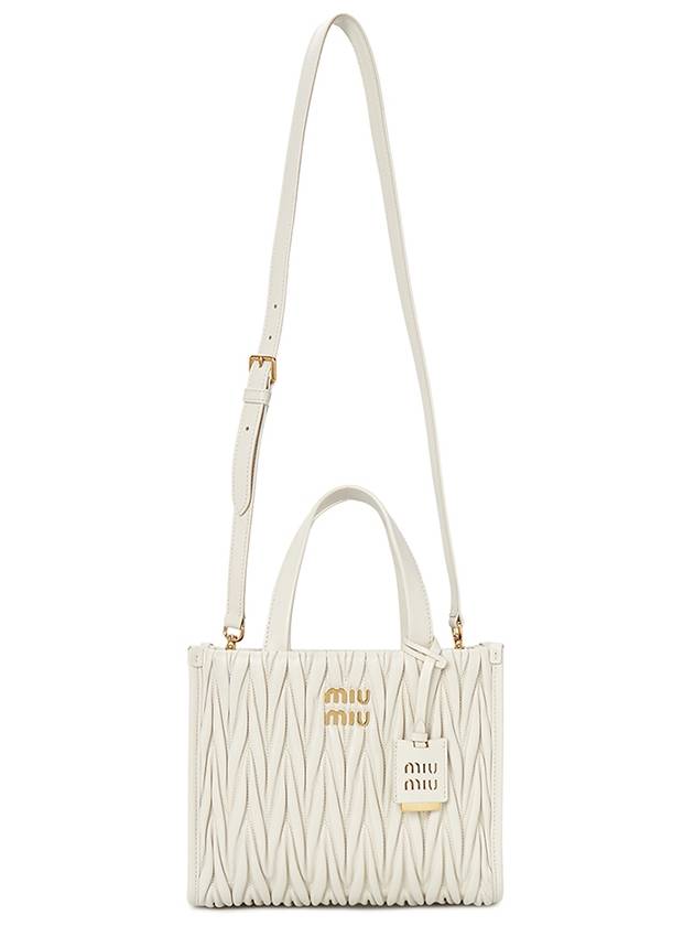 Matelasse Women s Tote Bag 5BG263 N88 F0009 MOO - MIU MIU - BALAAN 7