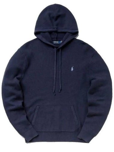 Pony Embroidered Logo Hoodie Navy - POLO RALPH LAUREN - BALAAN 1