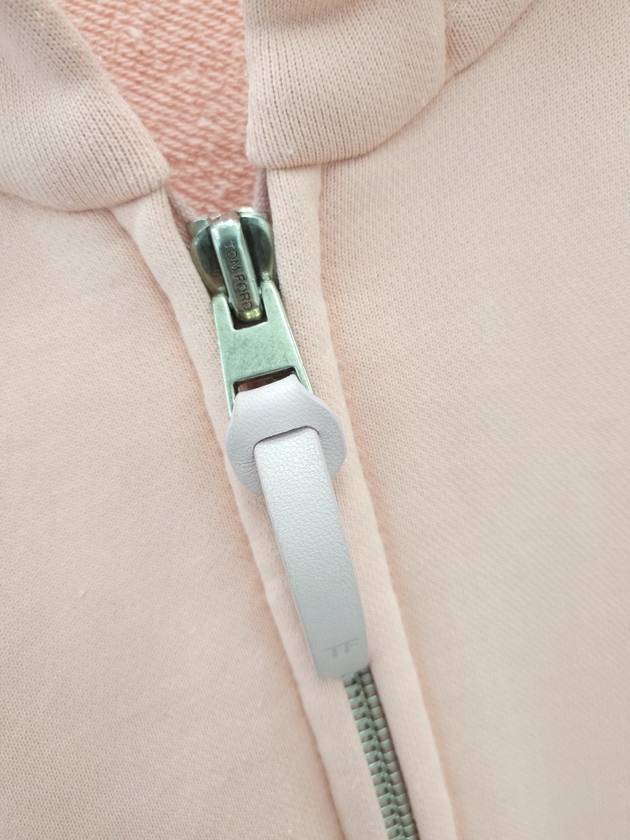 Hood zip up setup detail light pink BZ299 TFJ272 56 - TOM FORD - BALAAN 3