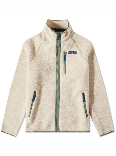 Retro Pile Fleece Zip-Up Jacket Beige - PATAGONIA - BALAAN 1