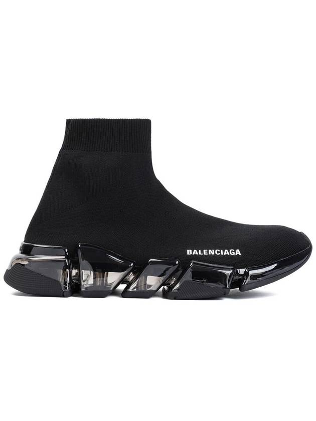 Speed ​​2.0 Stencil High Top Sneakers Black - BALENCIAGA - BALAAN 2