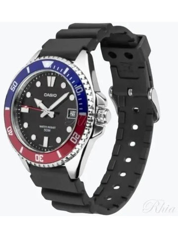 MDV 10 1A2VDF 1A2 Analog Pepsi Mini Men s Urethane Watch - CASIO - BALAAN 1