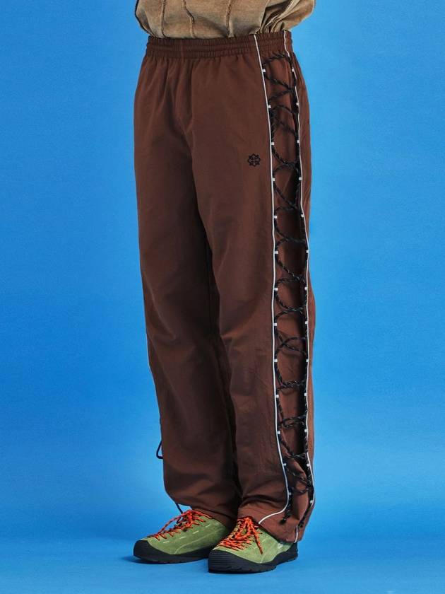 String nylon pants brown - UNALLOYED - BALAAN 2