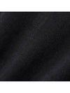 Linen layered crop cardigan black - NOIRER FOR WOMEN - BALAAN 7